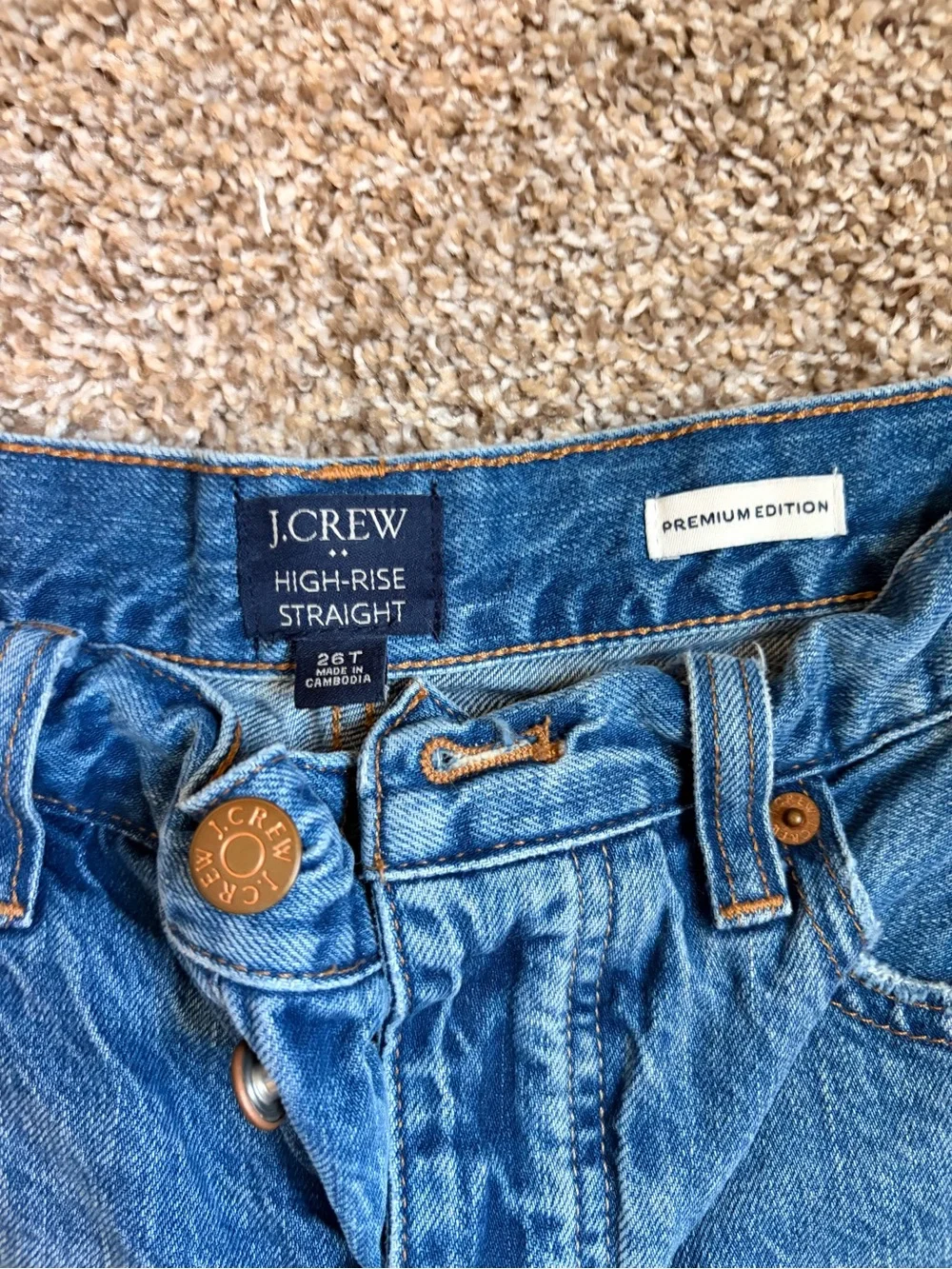J. Crew Light Blue High-Rise Women's Jeans